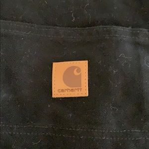 Flannel lined carhart pants